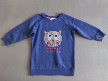 Predĺžená mikina, bluezoo,98