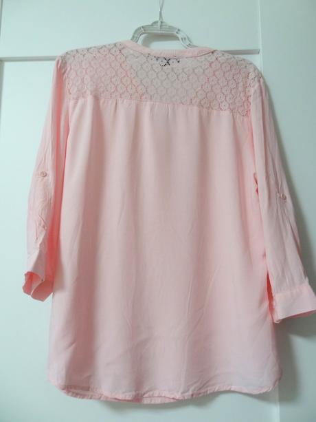 Ružová blúzka s čipkou, gate,l