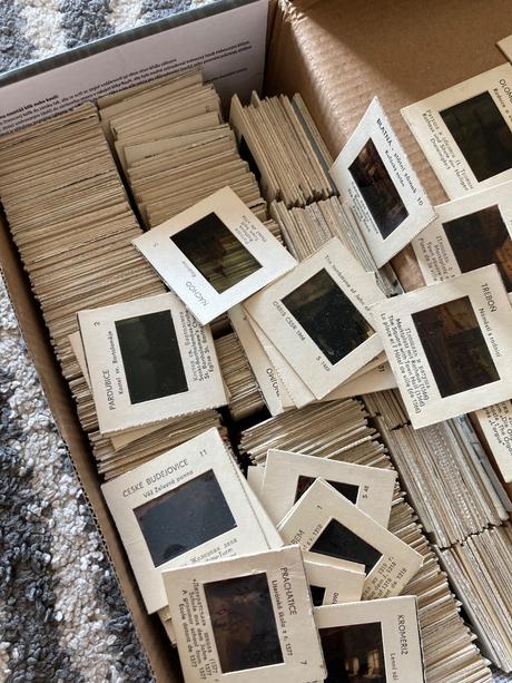 Diapozitívy orbis čssr 1966,