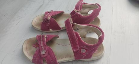 Dievčenské kožené sandálky protetika vel. 36, protetika,36