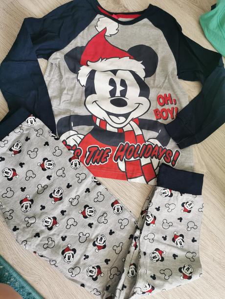 Vianočné pyžamo 7-8rokov, disney,128