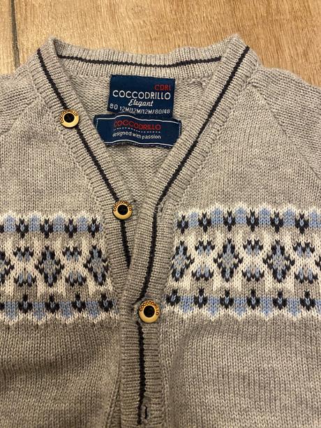 Chlapčenský sveter coccodrillo, coccodrillo,80