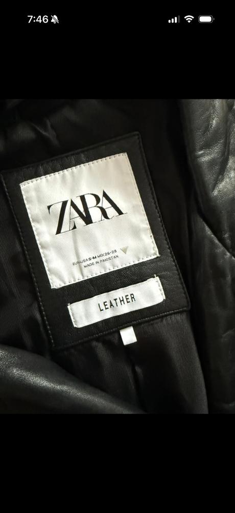 Zara kožená bunda s/m, zara,m