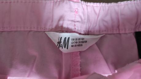 Krátke nohavice, h&m,128