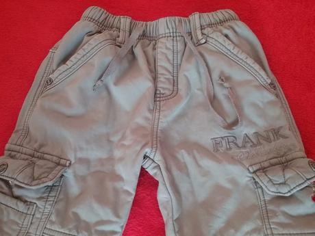 Fashion denim zateplene nohavice na 4 roky, 104