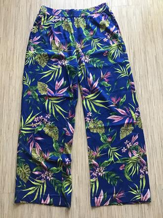 Letné nohavice/pv, h&m,40