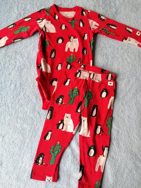 Zimný komplet tucniaci a medvede, lindex,74