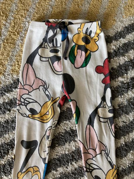 Rebrované legínky disney 98/104, disney,98