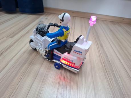 Policajná motorka so zvukmi a svetlami, 
