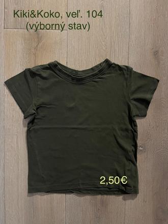 Tričko kiki&koko veľ. 104, kiki&koko,104