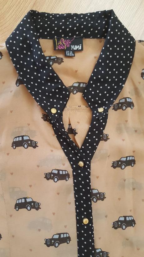 Autíčková blúzka, yumi,42