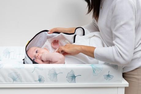 Sensillo osuška pre deti s kapucňou 100x100 cm mro,