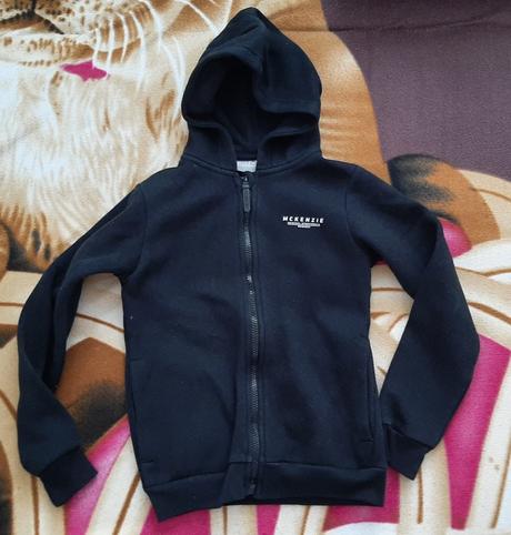 Mikina krasna hrubsia mckenzie, mckenzie,140