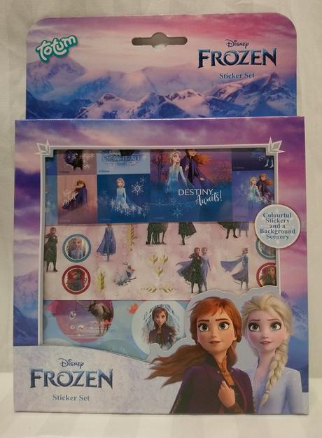 Ľadové kráľovstvo darček. box so samolepkami totum, 