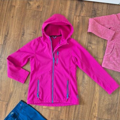 Bunda prechodná softshelova, lewro,152