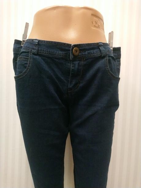 Dámske modré elastické rifle, dorothy perkins, l, dorothy perkins,l