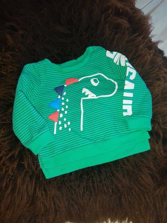 Detská mikina dinosaurus 74, 74