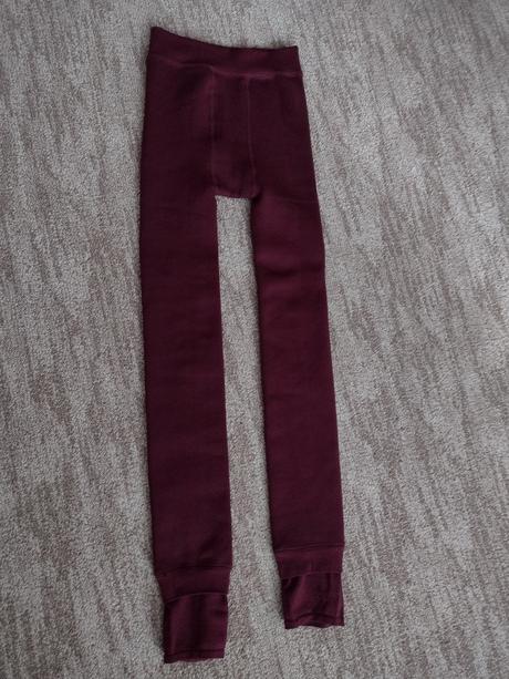 Zateplené legíny pod sukňu, xs