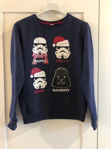 Mikina star wars vianočná 146/152, 146