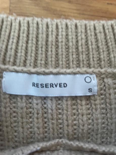 Béžový pulóver, reserved,s