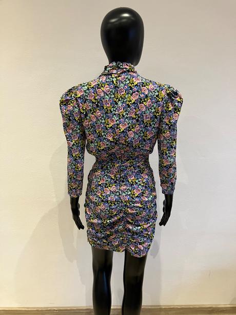 Dámske kvetované šaty bershka (s), bershka,s