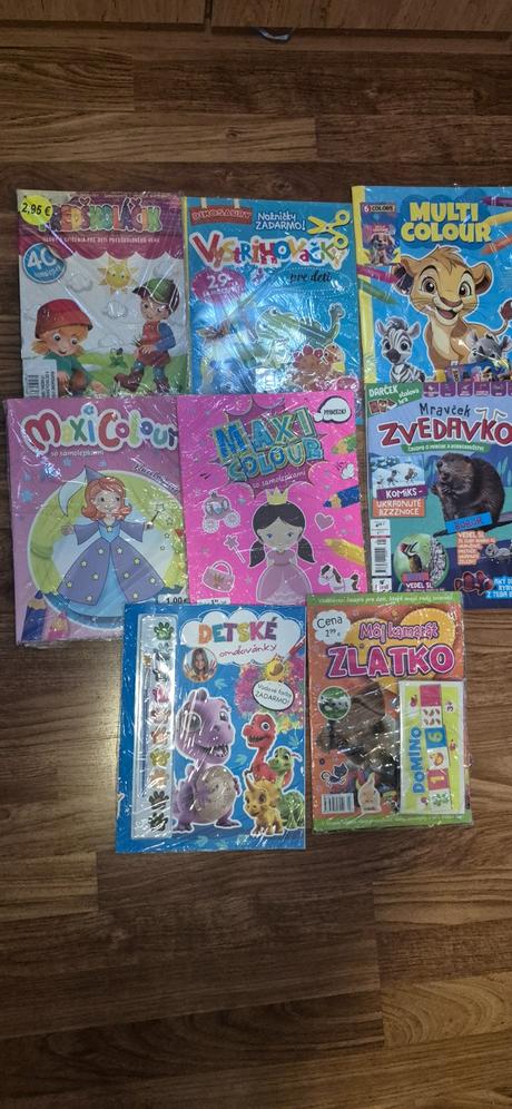 Predam nove detské časopisy, 