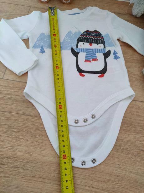 Body vianoce zimný motiv, 6 mesiacov, veľ. 68, 68