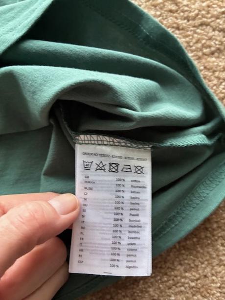 Bavlnené tričko s nástrekom vel. 14-15r., takko,170