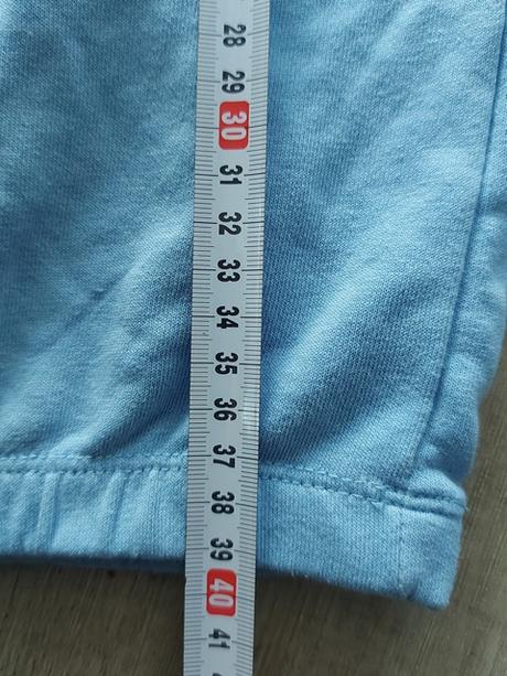 Bledomodrá dievčenská mikina h&m, h&m,134
