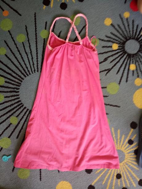 Šaty ružové, s
