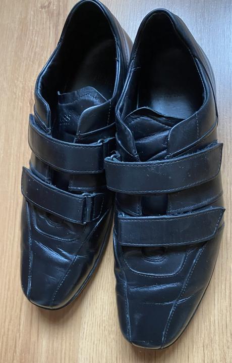 Kožené topánky hugo boss v. 41/42, hugo boss,41