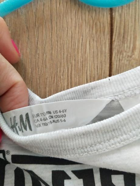 Tričko 110-116, h&m,110