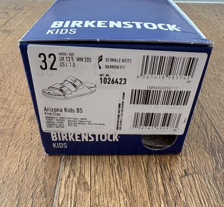 Detské šľapky birkenstock arizona kids a oneill, 30