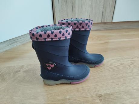 Zateplené svietiace gumáky, lupilu,24