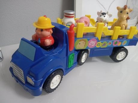 Autíčko so zvukmi piesňou old mac donald, 