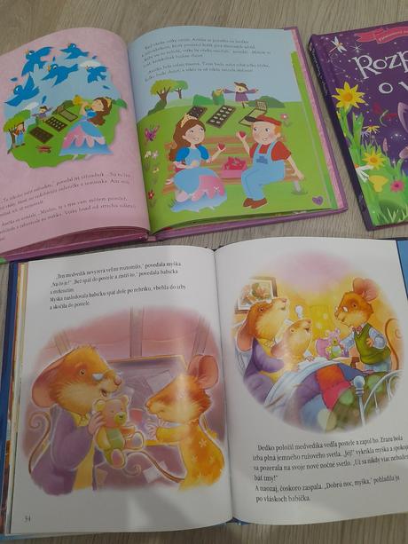 2x rozprávková kniha,
