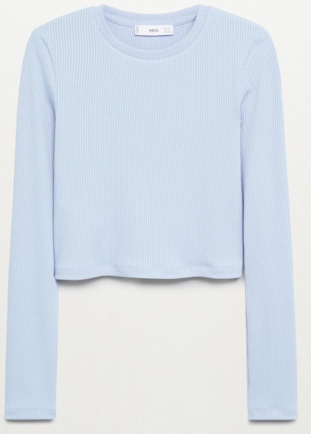 Krásny vrúbkovaný top značky mango, mango,s