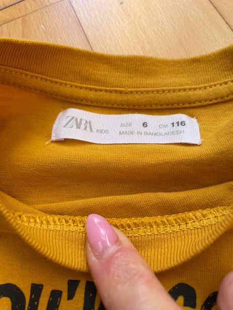 Tričko s dlhym rukavom, zara,116