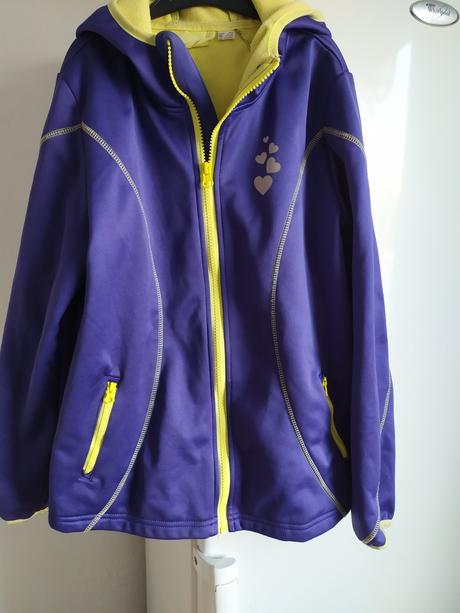 Dievcenska softshelova bunda, crivit,146