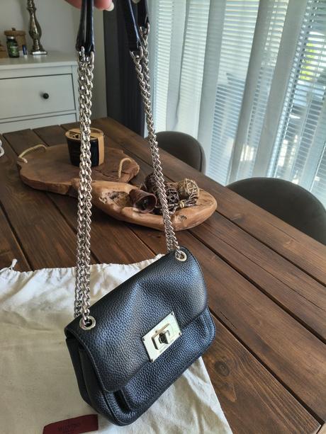 Michael kors kožená kabelka crossbody, michael kors
