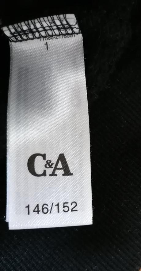 Mikina c&a - 3x oblečená - 146 - 152, c&a,146