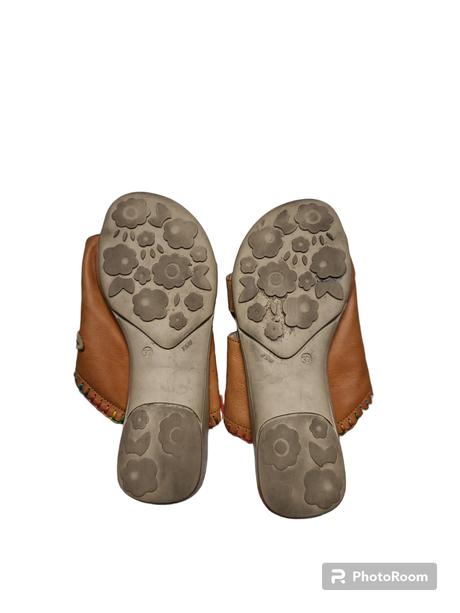 Dámske kožené šlapky, 37