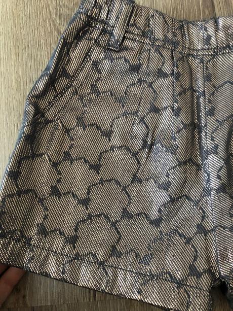 Metalické šortky, pompdelux,98