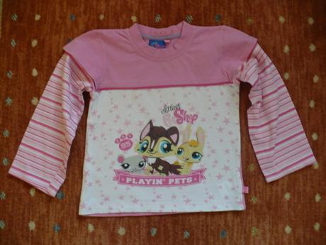 Tričko littlest petshop, setino,116