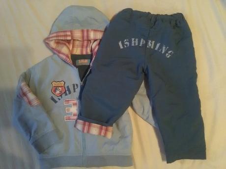 Detská zateplená súprava, adams,98