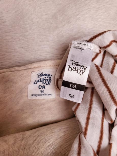 Set tričko+ šatová sukňa v.98 c&a, c&a,98