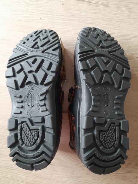 Pracovné topánky s oceľovou špičkou, 38