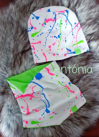 Set čiapka a nakrčnik, 50 - 158