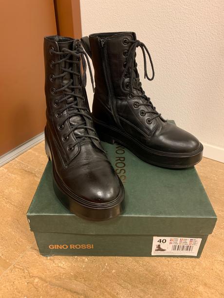 Zimné vyteplené topánky, gino rossi,40