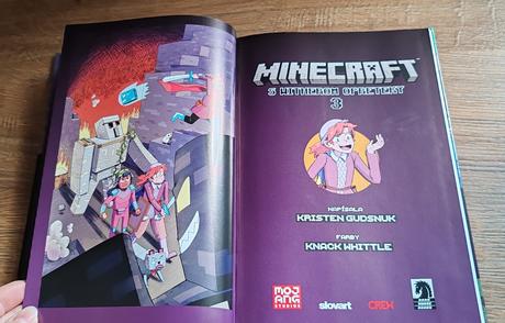 Minecraft knihy 3 ks, 